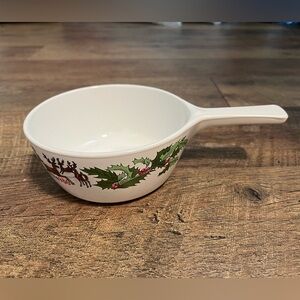 VTG Corningware Christmas 1986 Sauce Pan with Handle